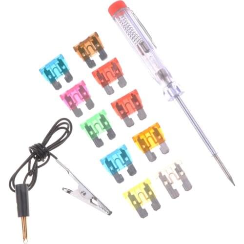 Brand New Durable Auto Car Plug In Fuse Tester Test Pencil Kit Voltage