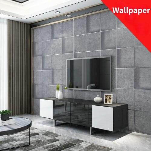 5D Embossed Deerskin Velvet Non-woven Wallpaper Modern Home Bedroom Living Room Decoration TV Background Decor Wallpaper