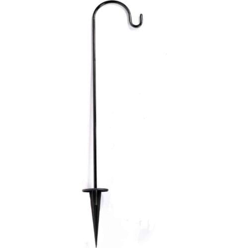 Ook Thick Shepherds Hook Plant Stand Flower Basket Garden Decor Bird Feeders Metal Duty Rust Resistant Steel Heavy For Outdoor