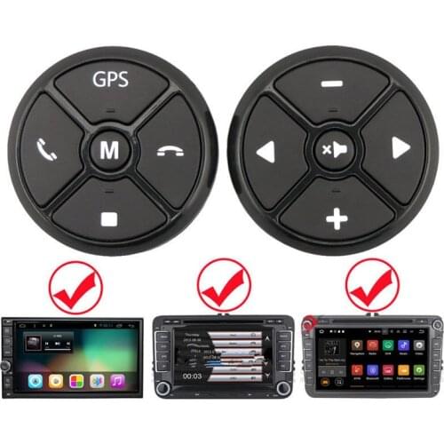 Universal Car Steering Wheel Controller 10Key Music Wireless DVD GPS Navigation Steering Wheel Radio Remote Control Buttons 2020