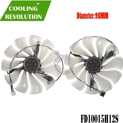 GAA8S2U FD10015H12S DC12V 0.55AMP graphics card fan RTX2080 for Palit RTX 2060 2070 2080 Super JetStream Graphics