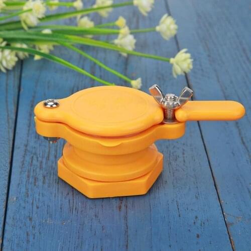 1/2pcs Bee Extractor Honey Tap Durable Gate with Valve Threaded Nylon Plastic Gardening Beekeeping Equip Accessories