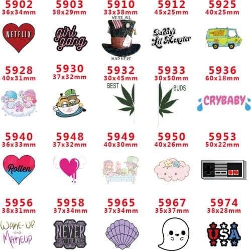 2018 new arrival Free shipping 30 pcs/package printed resin planar flat-back resins for Hair Bow Decoration PR5902