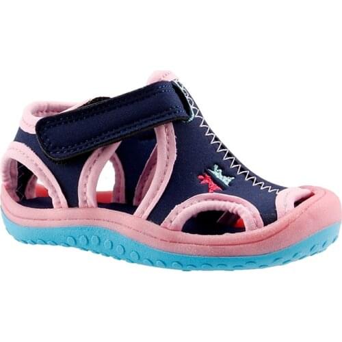Ayakland Kids Navy Blue Aqua Girl Child Sandals Panduf Shoes
