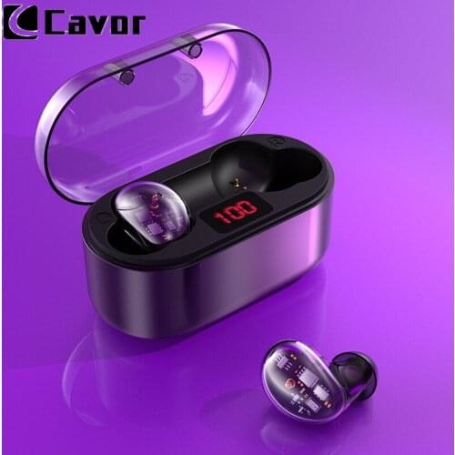 Bluetooth Earphones Wireless Headphones For Samsung Galaxy Note 10 Plus 10+ 5G S10 Waterproof Hifi Headsets With Mic Power Bank