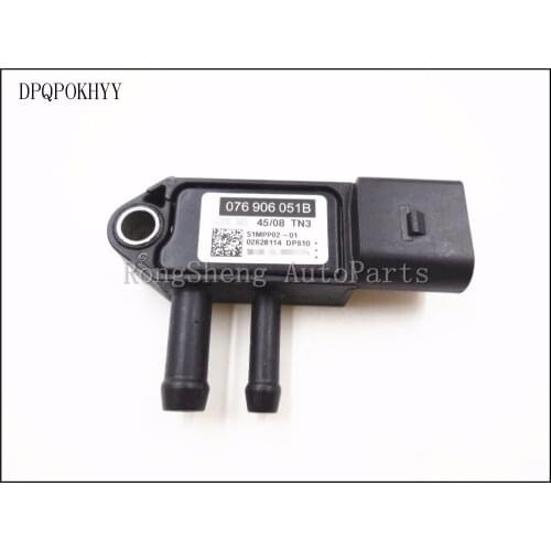 DPQPOKHYY Brand New Exhaust Particulate Filter DPF Differential Pressure Sensor For Audi Volkswagen Skoda Seat 076906051B