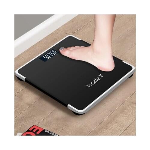 Electronic Weight Scales LED Digital Display Smart Body Fat Scale Floor Body Weighing Balance Household Bathroom Scale 180KG