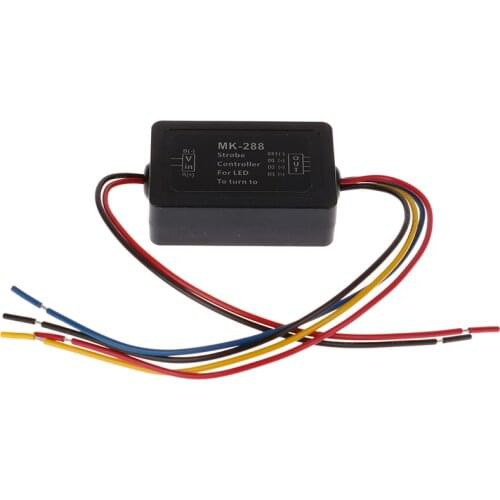 1PCS Car Turn Indicator Light 3 Step Dynamic Sequential Flash 12V Module Boxes Controller
