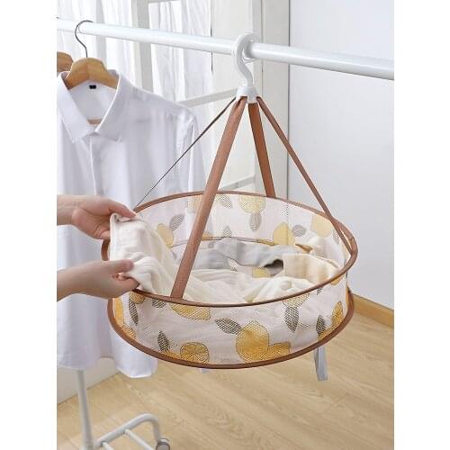 Laundry Basket Clothes Drying Net Drying Rack Woolen Sweater Anti-Deformation Sweater Tile Net Pocket