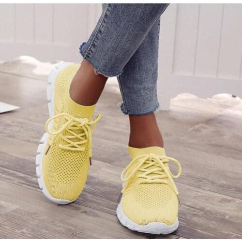 Summer Women Casual Sneakers Ladies Sport Shoes Breathable Mesh Platform Female Vulcanize Shoe 43 Non Slip tenis Chaussure Femme