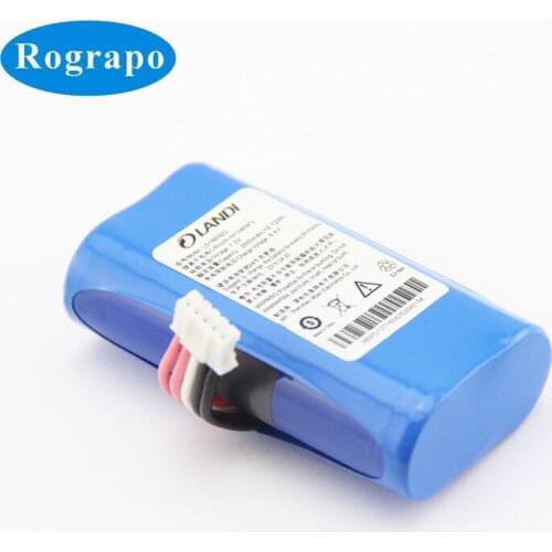 New LD18650D Battery For LANDI APOS A8 E550 E350 Accumulator 2600mAh Li-ion Replacement Batterie 5-wire Plug