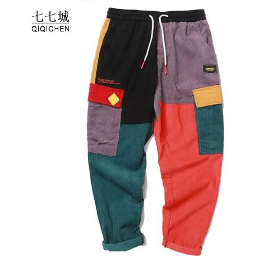 Qiqichen Men's Pants With Motney