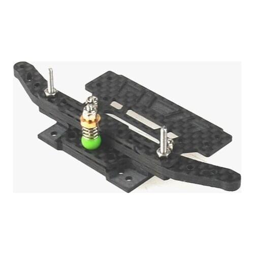 Homemade Suspension Chassis MS/MSL Single Spear Spring Tail Left/Right Sliding Rear Kit for Tamiya Mini 4WD Car Model