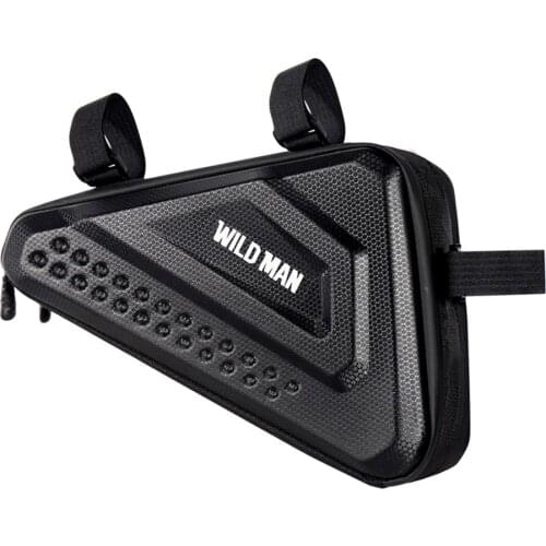 Hard Shell Bicycle Bags Triangle Pouch Phone Bike Frame Front Top Tube Biking Portable Dustproof Cycling Parts for WILD MAN