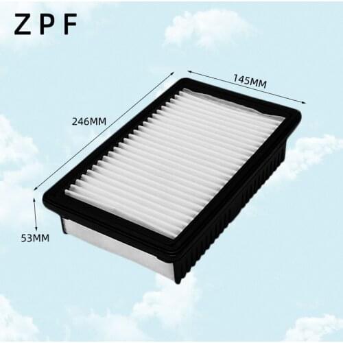 OEM 28113-F9100 Factory Outlet Best Plastic/Non-Woven Car Air Filter for HYUNDAI Verna Elantra Celesta 245*145*53mm