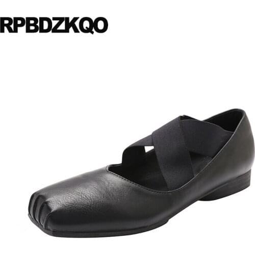 Slip On Brown Women Designer Shoes China Vintage Square Toe 2021 Comfortable Black Flats Chinese Shallow Ladies Spring Autumn