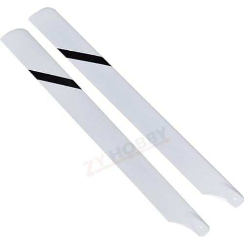 1Pair Glass Fiber 430mm/550 mm Main Blade Propeller Prop Blade for RC Helicopter Parts Drone Toy Accessories