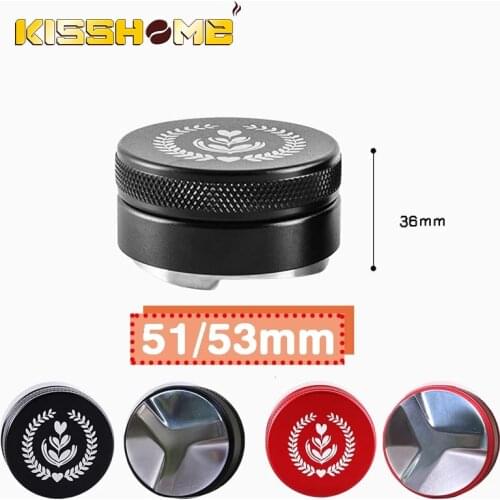 53mm / 51mm Coffee Distributor Espresso Tamper Coffee Leveler Fits for 54mm Breville Portafilter Espresso Distributor