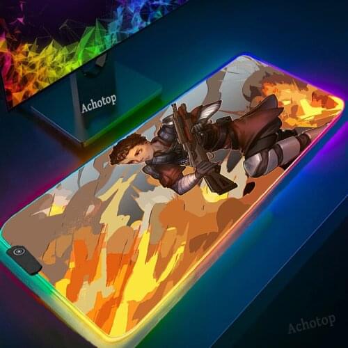 APEX Legends Anime Mouse Pad XXL HD Pattern Large Computer Mousepad Gaming Cool RGB Cartoon To Mouse mat Keyboard Desk Mice Mats
