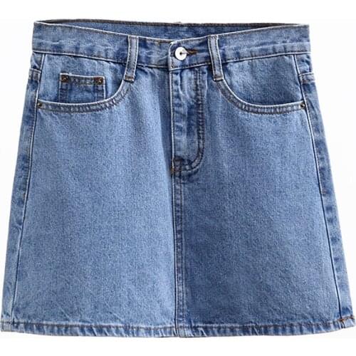 Cheap wholesale 2021 spring summer autumn new fashion casual sexy women Skirt woman female OL plus size jean skirts Py1570