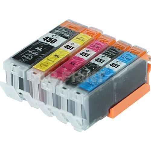 UP 10 x Compatible ink Cartridge PGI450 CLI451 for Canon IP7240 MG5440/MG5540/MG5640/MG6440/MG6640 MX724/MX924 IX6840 PGI-450