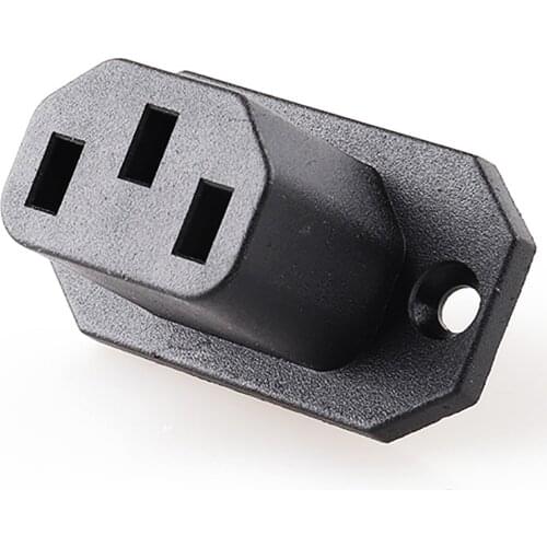LZ-F-10 AC 10A 250V IEC320 C14 fuer Lampe Wippschalter