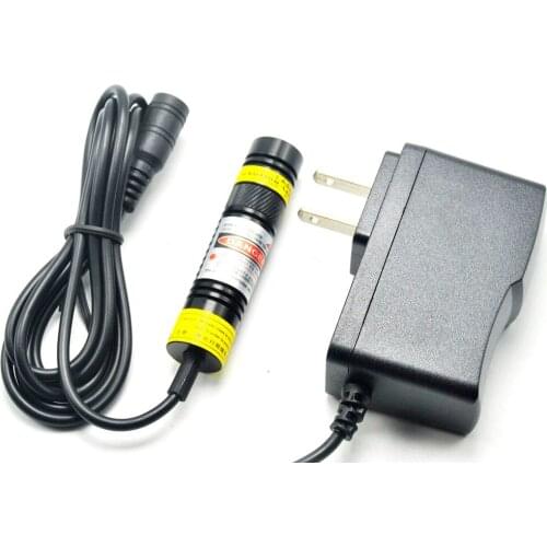 High Power Infrared IR Laser 250mW 830nm Dot Module Laser 16x68mm with 5V 1A Power