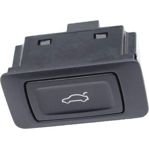Trunk Control Switch Push Button Designed for Audi A4 A6 S6 RS6 RS7 Q3 Q5 Q7 Electrical Components 4G0959831A Black 2006-2015