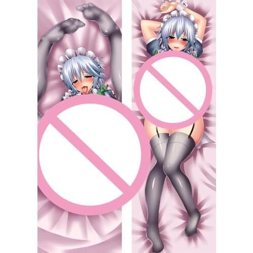 MMF Nov. 2018 touhou project anime characters Flandre Scarlet Komeiji Satori & Koakuma pillow cover body Pillowcase Dakimakura