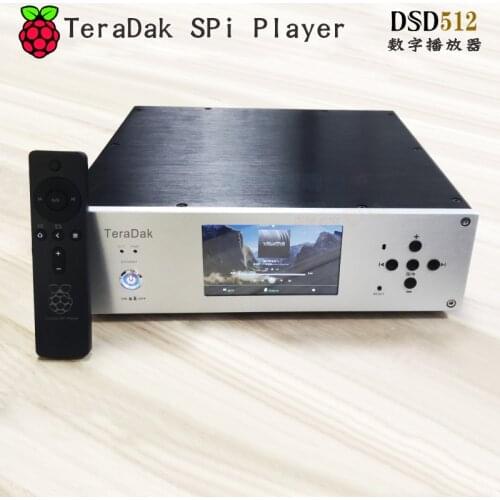 Latest TeraDak SPi 2021Player+ DSD512 new generation lossless digital player digital turntable with ES9038 analog output
