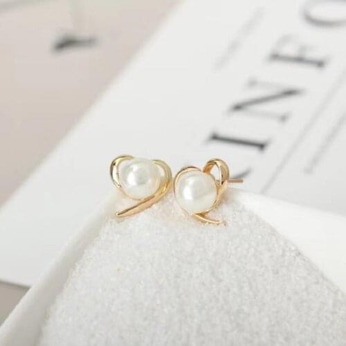 New Jewelry, Classic Fashion Heart Pearl earrings hot source of sale