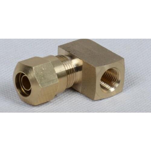 All copper quick connector brass 135 degree right angle connector
