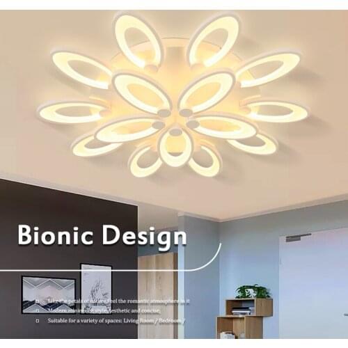 LED Remote Control Ceiling Light Modern Simplicity Living Room Lights Warm Bedroom room Light