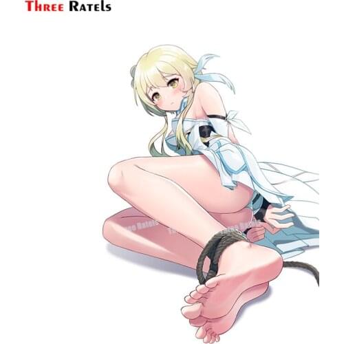 Three Ratels A158 Sexy Girl Adventure Game Lumine Genshin Impact DIY Luggage Notebook Water Cup Skateboard Toy Sticker Car Decal