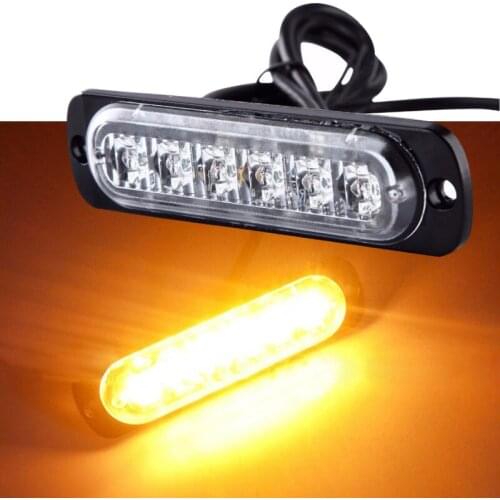 Universal Car Truck side beacon light 12v/24v Emergency strobe flash light hazard Caution lamp Offroad warning flasher indicator