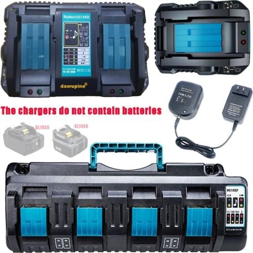 Li-Ion Battery Charger DC18RC DC18RA DC18SF For Makita 14.4V 18V 20V Lithium Battery BL1830 BL1840 BL1850 BL1860 Bl1430