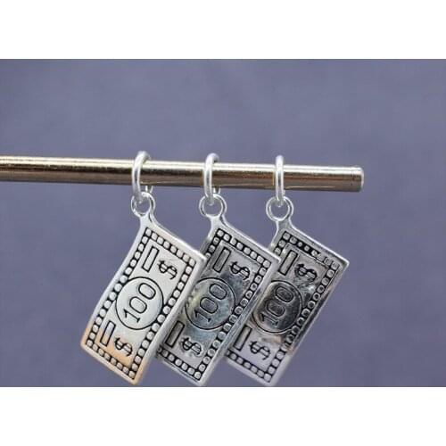 Buyee Real 925 Sterling Silver DIY Jewelry Findings for Bracelet Components Dollars Pendant Charm Nacklace Jewelry Accessory