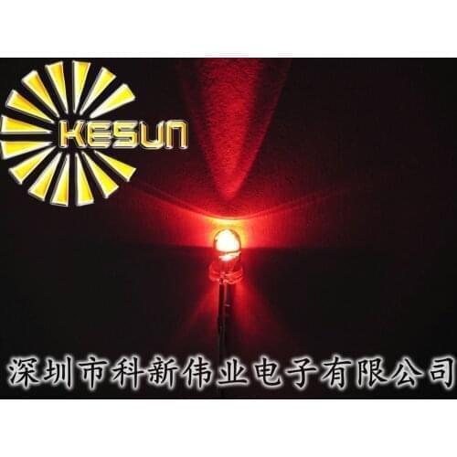 1000PCS x 3mm Red White Green Blue Yellow Orange Pink Purple 7 color Clear Lens LED Diode Ultra Bright LED Light Beads Long Leg