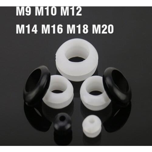 20/70pcs Rubber Grommet 20mm Blanking Hole Wiring Cable Gasket Rubber Seal Assortment Set For Protects Wire Cable Hardware Tool