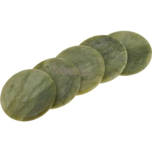 5Pcs Jade Stone Glue Stand Pallet Holder Eyelash Extensions Application Tool