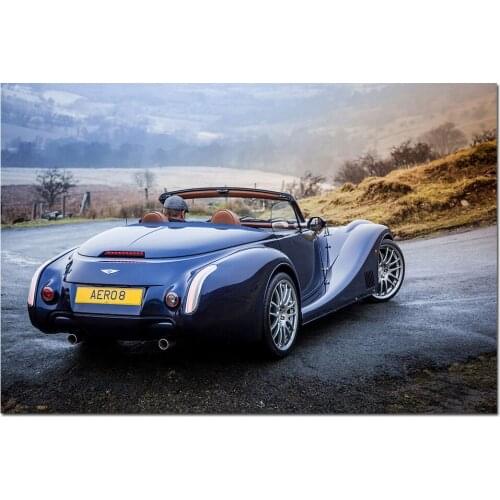 Car Poster 2015 Morgan Aero 8 Wallpaper HD Prints Canvas Painting Wall art Picture Home Decorations