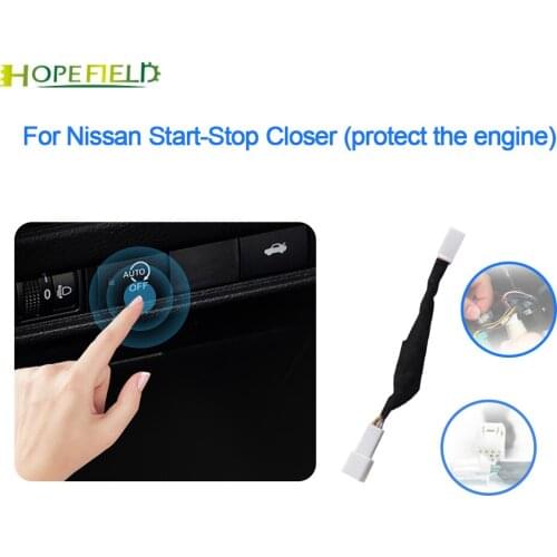 Car Start-Stop Shut Off Switch For Nissan Tiida Teana Bluebird 2019 Automatic Start Stop Closer System Default Closure Device
