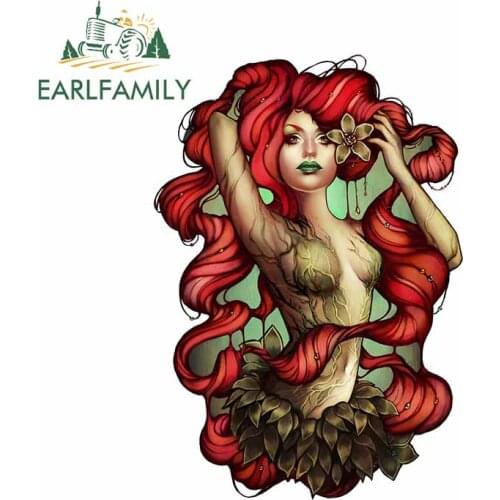 EARLFAMILY 13cm x 9cm For Natural Beauty Graffiti Car Stickers Sunscreen Decal Vinyl Material Decals Campervan Decoration