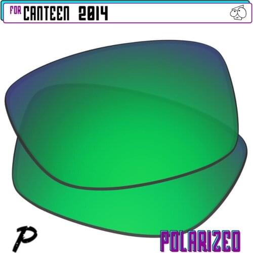 EZReplace Polarized Replacement Lenses for - Oakley Canteen 2014 Sunglasses - Green P