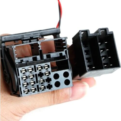 ISO To Quadlock Canbus Adapter Switch Cable RCD330 RCD510 RCD310 RNS510 for Jetta for Golf for Tiguan for Passat CC
