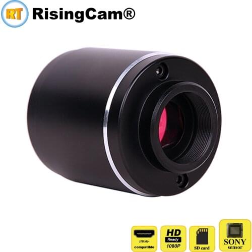 60fps 1080P HDMI-compatible digital microscope camera with C mount for industrial biological microscope camera with SONY sensor