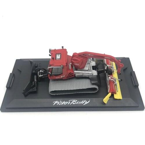 Diecast 1:87 Snow Shovel Simulation Alloy Car Model Adult Collection Decoration Souvenir Ornaments Display Gifts Vehicle Toy