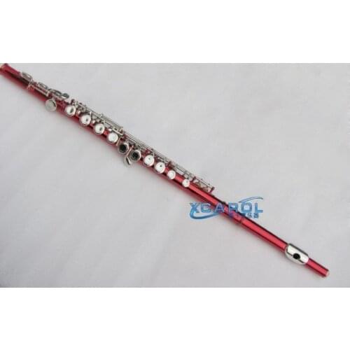 New Color 16 closed hole Red flute C key +E