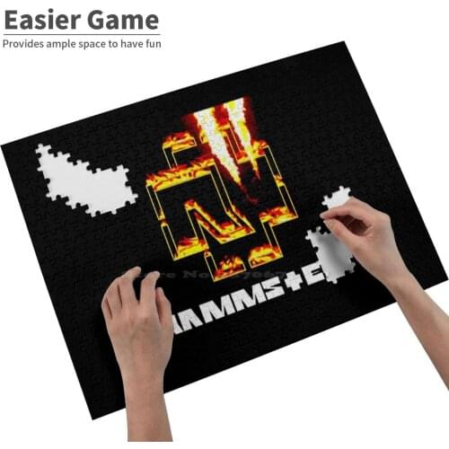 Api Membara Ramm Jigsaw Puzzle ChildrenS Educational Toys Gift Adult Hobby Game Toy Muse Music Deff Tool American Music Logo