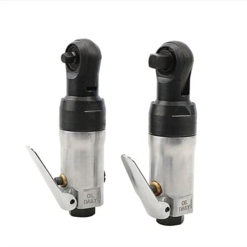 1/4 3/8 Inch Mini Right Angle Pneumatic Ratchet Wrench 90 Degree Pneumatic Small Wind Cannon Tool Pneumatic Tool 300Rpm
